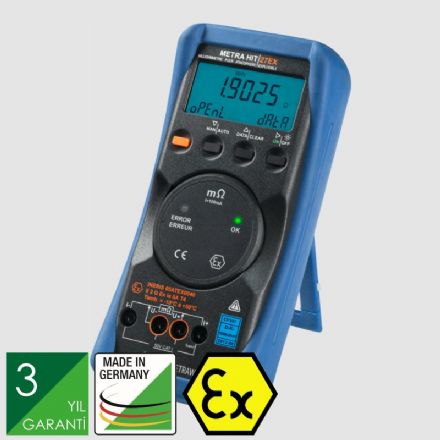 MetraHit 27EX Patlay�c� Ortamlar i�in Miliohmmetre